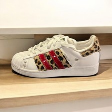ADIDAS - SUPERTAR CUSTOMIZZATE CAVALLINO MACULATO E VERNICE  SCONTO 50%