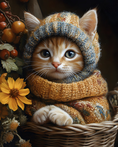 Gattino tabby arancione - gattino, occhi