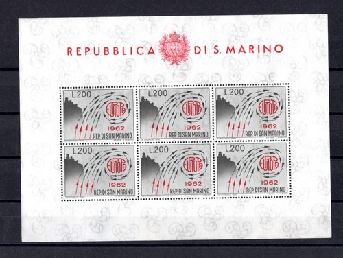 San marino 1962 europa - san,