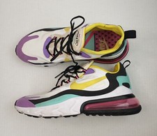 Nike Air Max 270 React GS Bright Violet Multicolore Sneakers Sportive 10