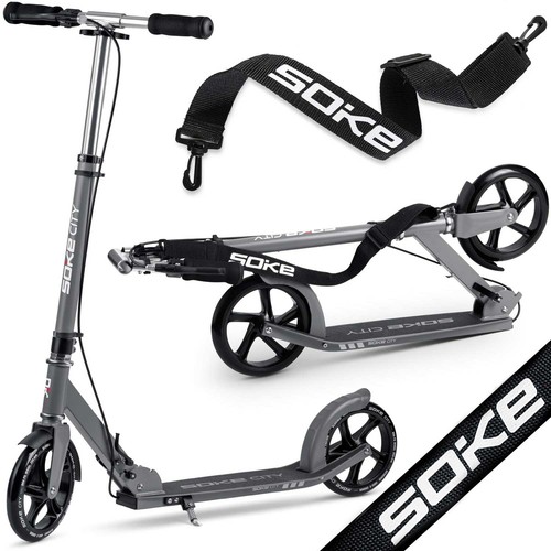 Scooter grigio soke city - scooter,