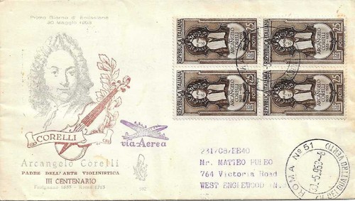 Italia fdc venetia - fdc,