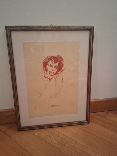 Quadro toulouse lautrec - quadro, crayon