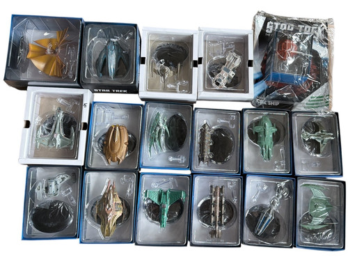 Star trek eaglemoss - star, modelli