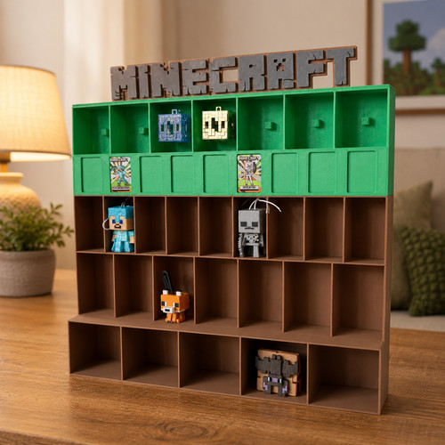 Espositore minecraft kinder - espositore,