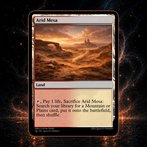 Arid mesa scheda mtg - arid,
