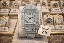 Orologio Lusso Argento