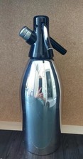 BOTTIGLIA SELTZ VINTAGE MODELLO GIMAS ACCIAIO OTTIMO STATO ANNI 60 MADE IN ITALY