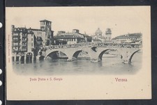 Cartolina Verona Ponte Pietra e S. Giorgio EA99