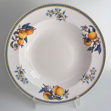 Wedgwood CITRONS giallo PIATTO ZUPPIERA 23 cm mai usato