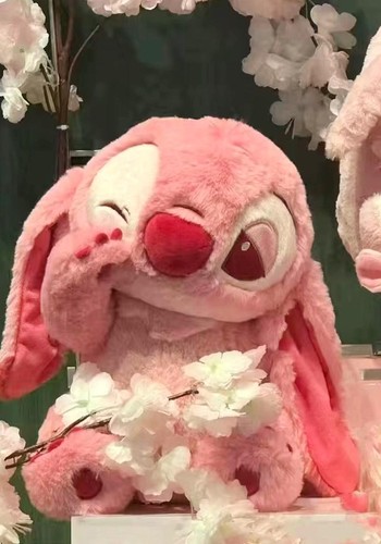 Peluche pupazzo pink stitch - pink,