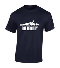 T-SHIRT DA UOMO EAT HEALTHY