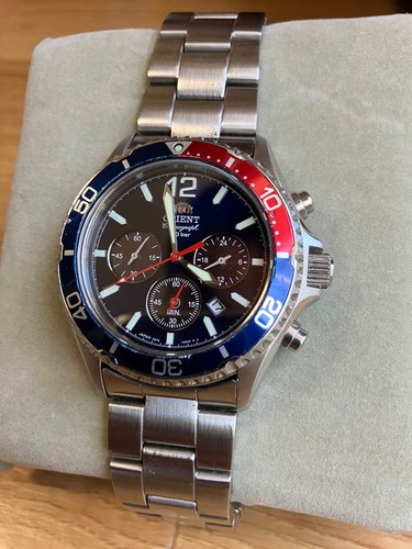 Orient mako cronografo - cronografo, solare