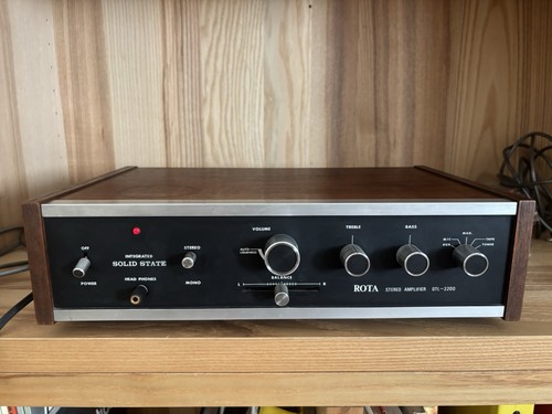 Rota otl 2200 amplificatore - rota, otl-2200