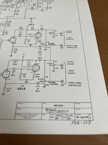Schema originale mcintosh - schema,
