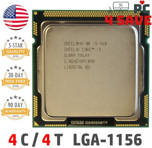Cpu desktop intel - core, i5-760