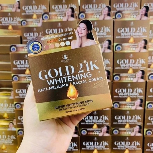 Oro 24k brighteningcrema viso - oro,