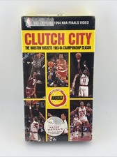 NBA VHS Clutch City Houston