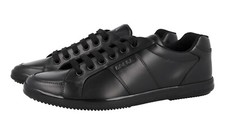 Sneaker offshore Prada interamente in pelle - 2EG355 - nere complete - nuove - 9 43
