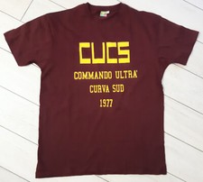T-SHIRT ROMA CUCS, ANNO DOMINI. ULTRA' ROMA, ANNI "80, EPOCA CONTI, FALCAO