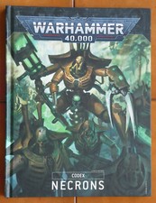 Warhammer 40k 40.000 CODEX NECRONS 9° edizione - Games Workshop 2020 INGLESE