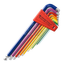 Set cacciaviti angolari PB SWISS interno esagonale lungo testa sferica esagonale 1,5 - 10