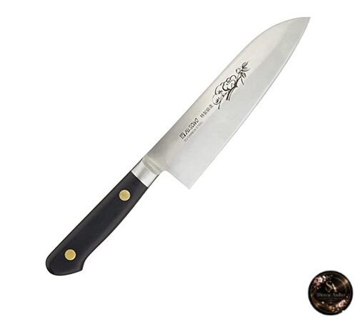 Misono santoku knife silver - santoku,