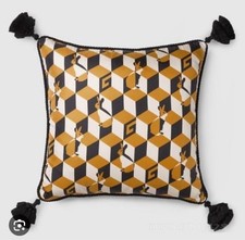 GUCCI Cuscino Cuscino Coniglio Collezione Capodanno Lunare Seta Quadrato G Ca...