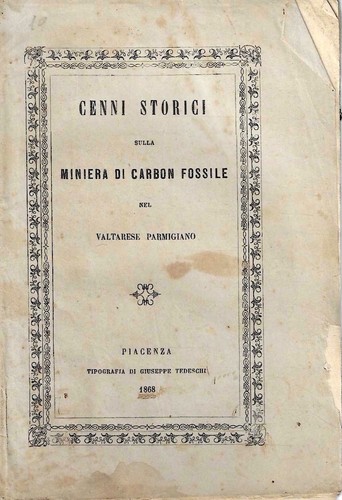 Cenni storici sulla - , di