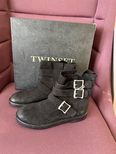 Twinset stivaletti biker donna - twinset,