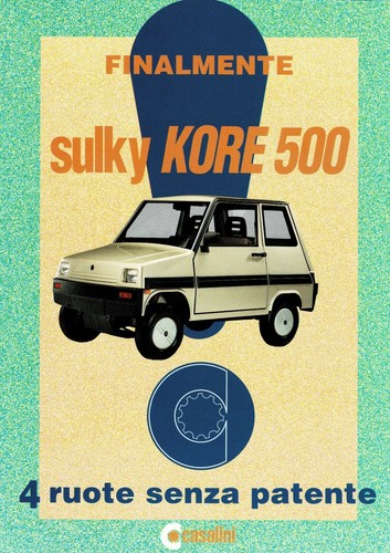Auto casalini sulky - auto, kore