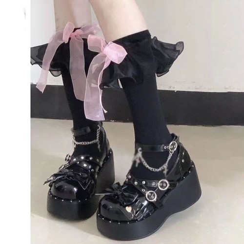Scarpe con fiocco - , lolita