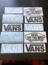 Vans Scarpe Skateboard Adesivi Decalcomanie Confezione Da 10 Off The Wall Skateboard