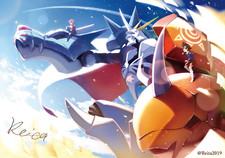 Digimon anime art 2d portrait hoshizaki playmat gaming mat