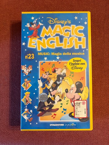 Vhs disney magic english - magic, 23