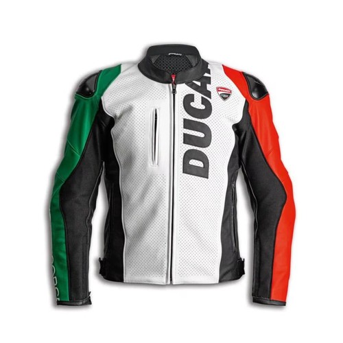 Giacche pelle uomo ducati - giacche,