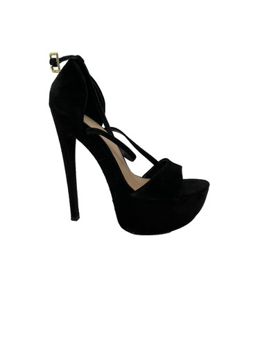 Kurt geiger nero scamosciato - kurt,