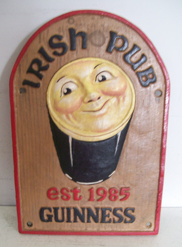 Cast iron guinness irish - cast,
