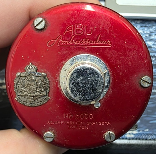 Vintage red abu - red, garcia
