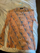 Givenchy Peach Print Blouse