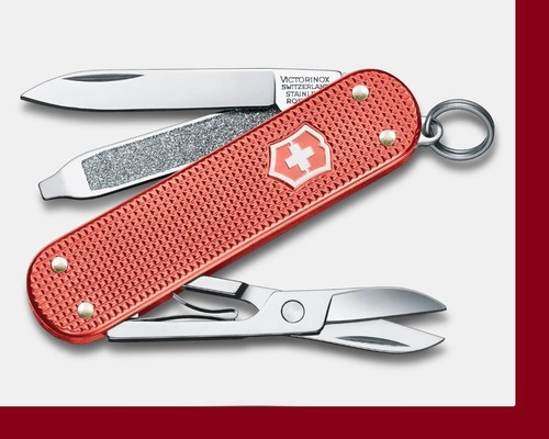 Victorinox classic alox red - classic,