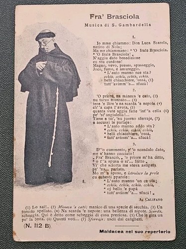 Cartolina maldacea nel suo - nel,