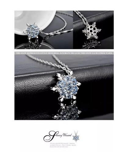 Collana fiocco neve - di,