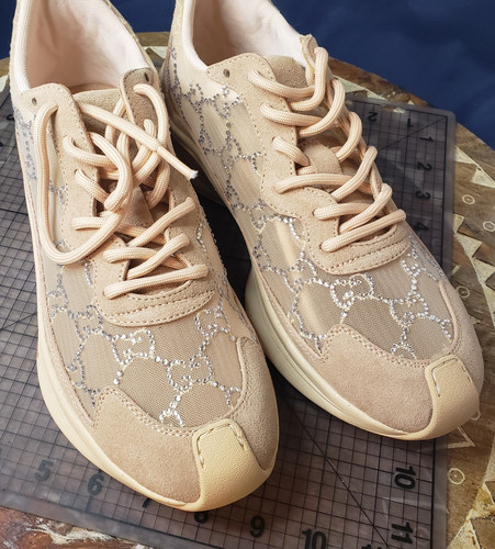 Sneakers gucci run crystal - sneakers,