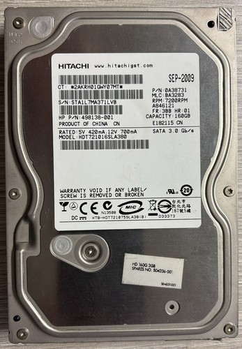 Hard disk hitachi 160gb - hard,