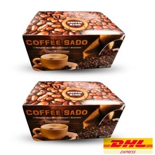 2 Bustine Caffè Sado Uomo Power 20x20g - Crescita, Resistenza e Aumento di Energia - DHL
