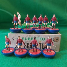 MINT Subbuteo Team HW 48 SPAGNA REVERSED SOCKS VARIANT REF ORIGIN. 100% PERFETTA