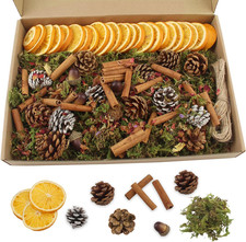 69 Pezzi Potpourri Natalizio Decorazioni Natalizie Naturali Corona Dell'Avvento 