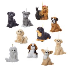 Plush Dog Ornaments