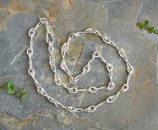 Collana catena infinito in